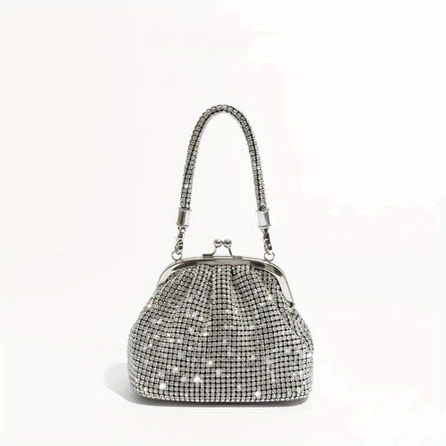 Mini Sparkling Rhinestone Clutch Bag Lemon House