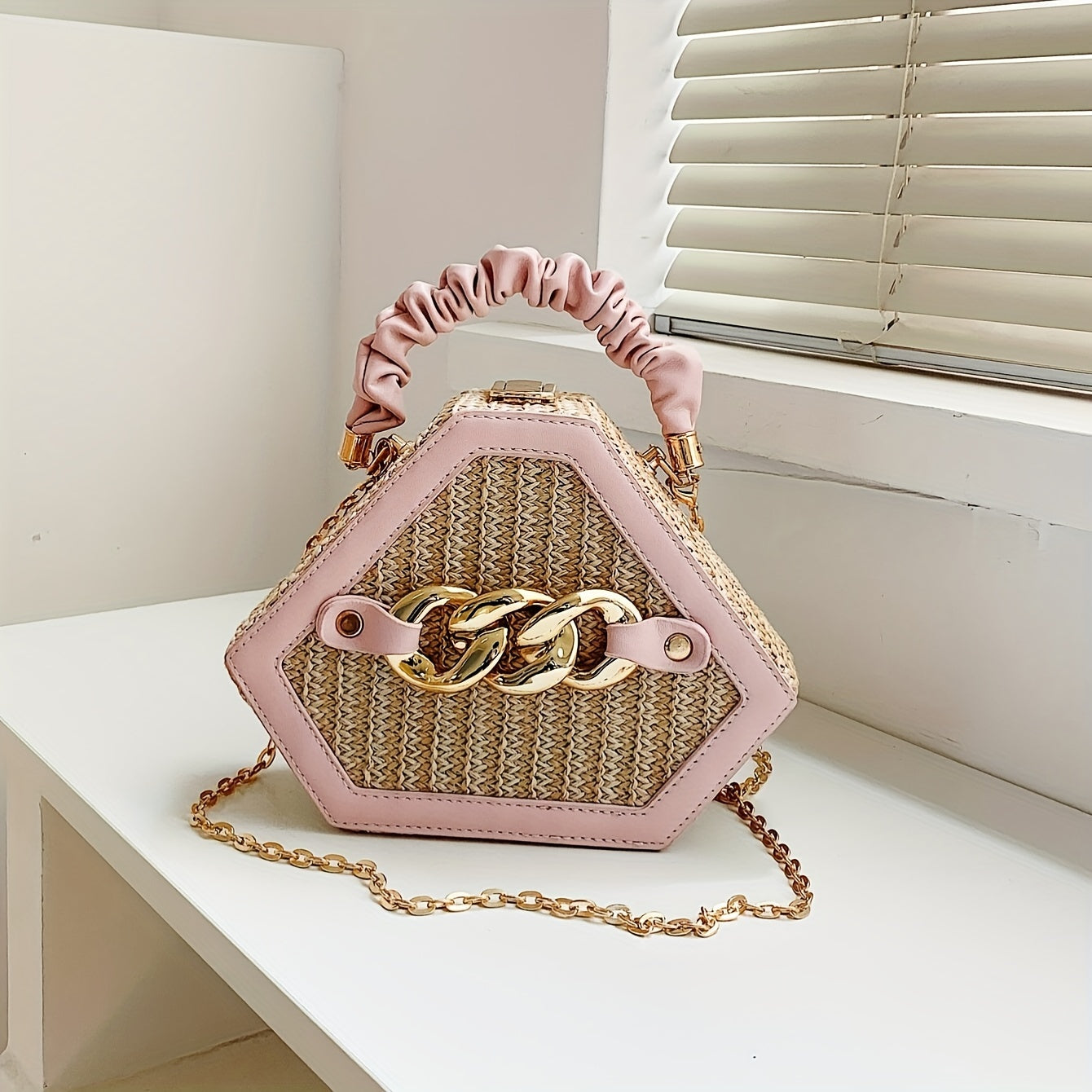 Fashion Niche Shaped Satchel Bag Lemon House