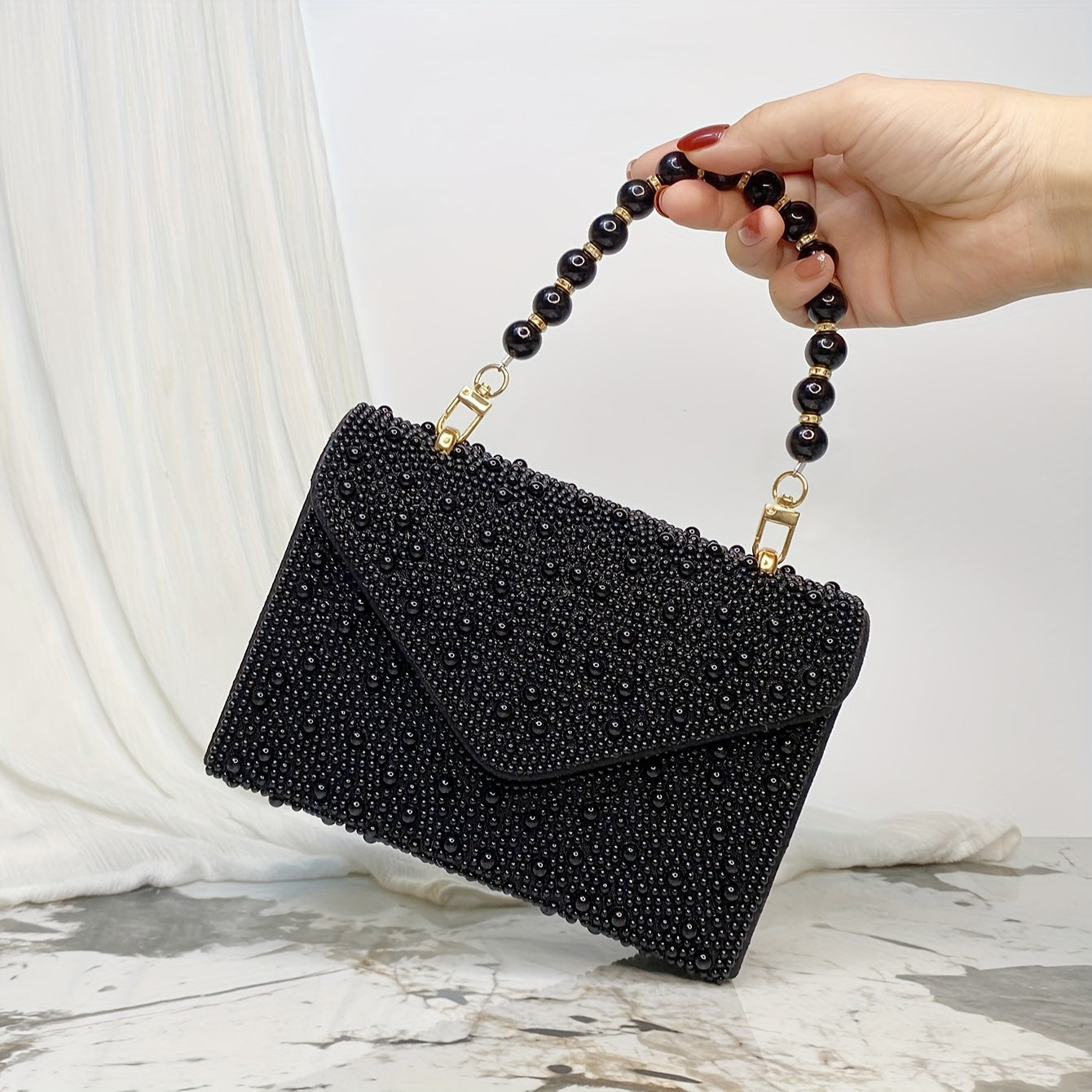 Ladies elegant evening bag luxury shiny handbag Lemon House