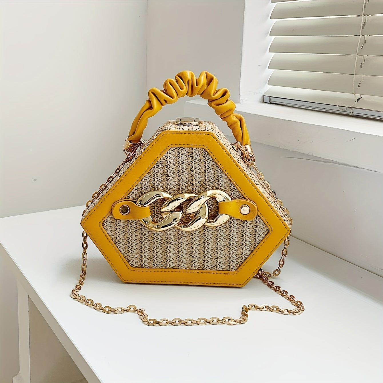 Fashion Niche Shaped Satchel Bag Lemon House