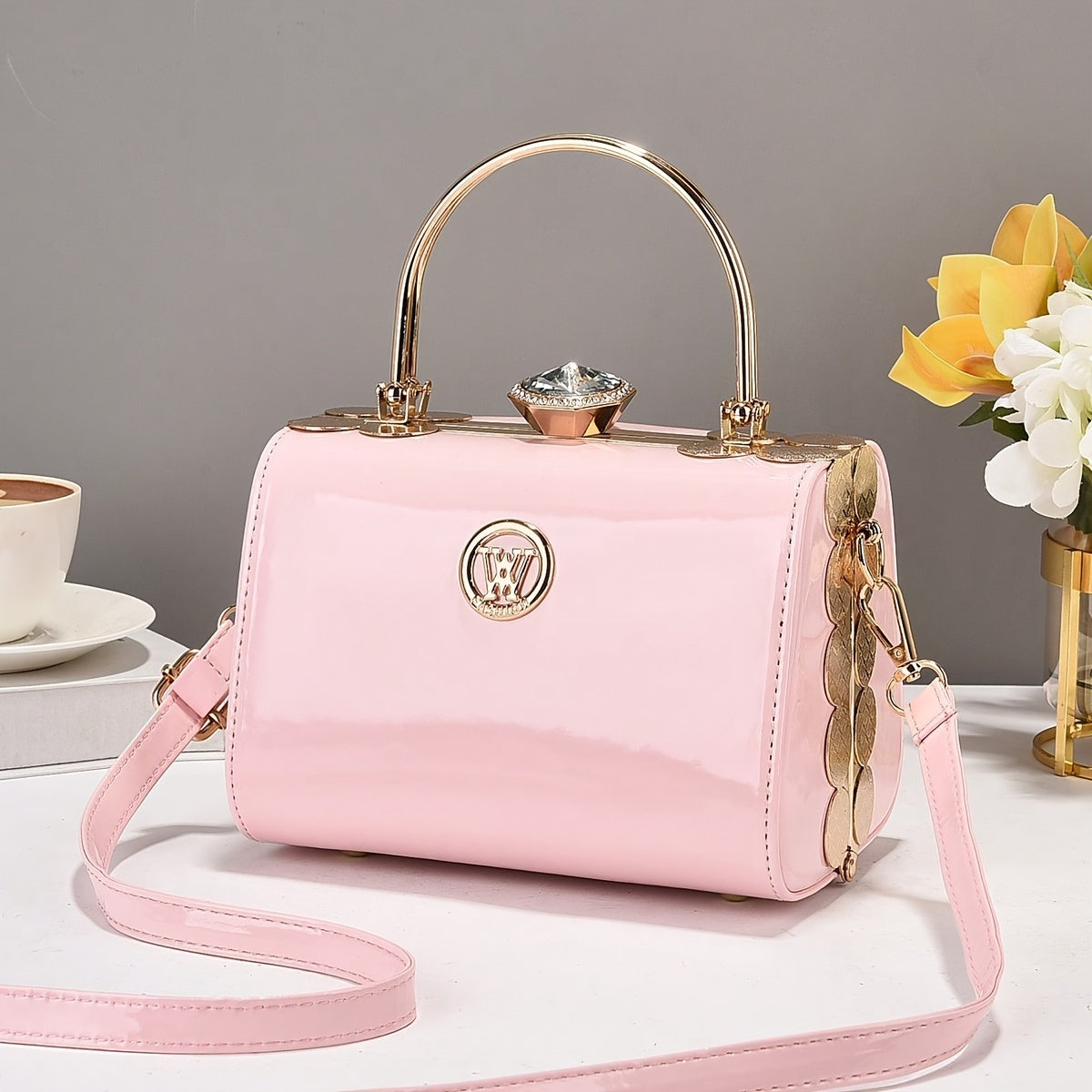 Elegant Women's Box Handbag Lemon House